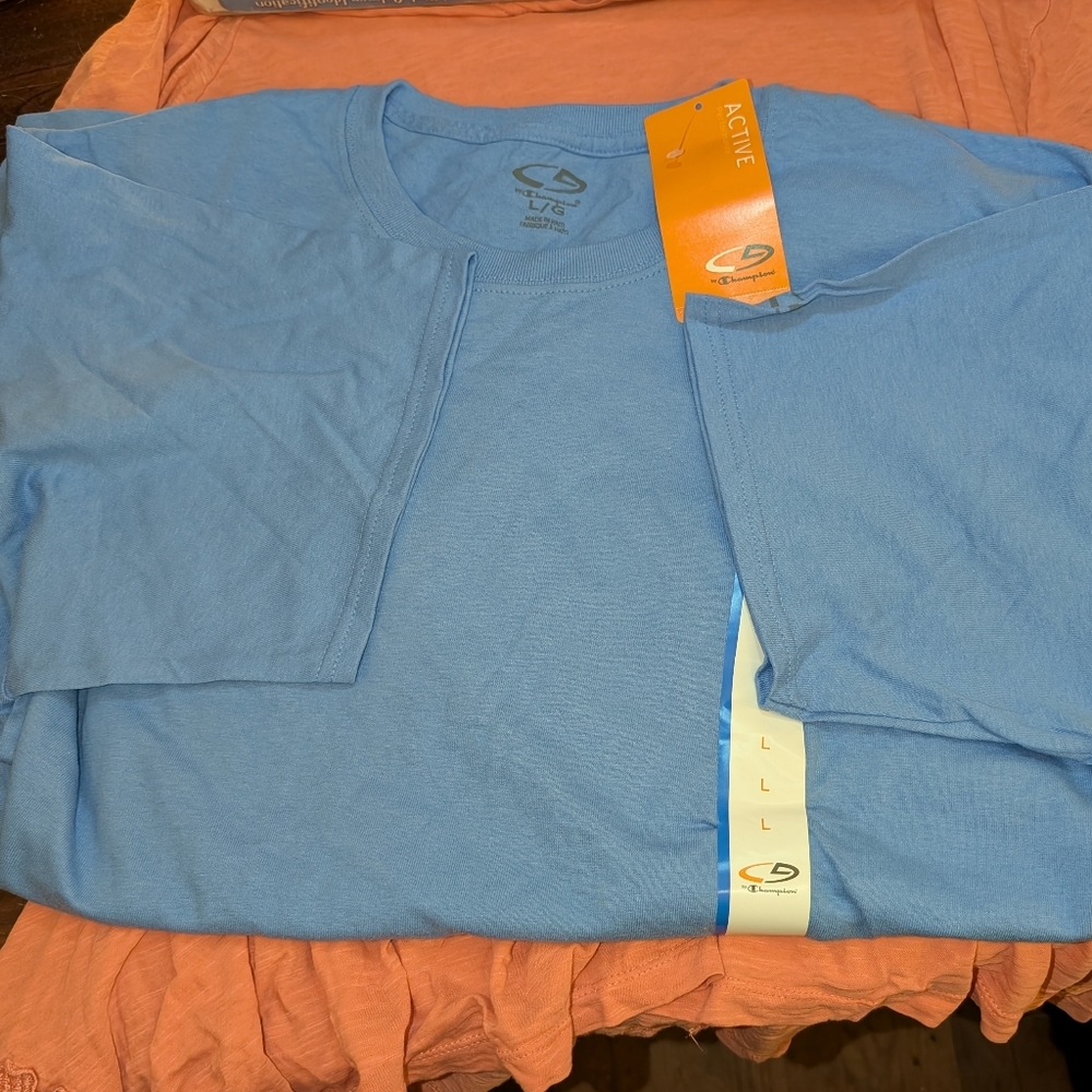 Box#14 🔥 5 For $35 🔥 Champion Men's Active Performance Short Sleeve Tee